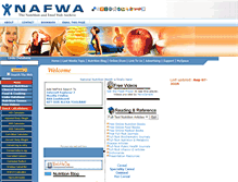 Tablet Screenshot of nafwa.org